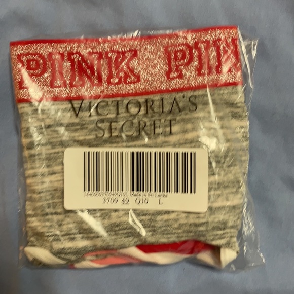 NWT VS pink new in bag never worn brief style panties/boy shorts. Size large - Picture 4 of 4